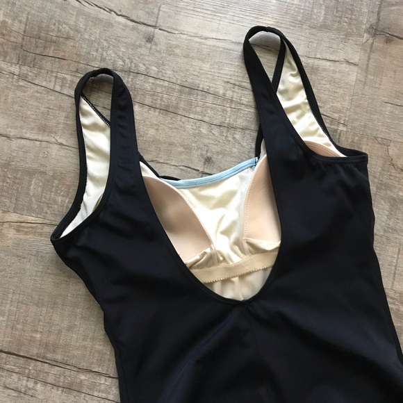 💙💙It Figures! Black & Turquoise One Piece - Picture 6 of 7